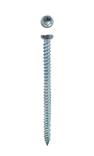 Expandet karmskrue cylindrisk elgalvaniseret