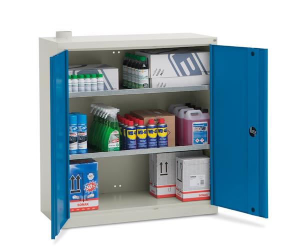 Blika KS-0.5 kemiskab med 2 hylder