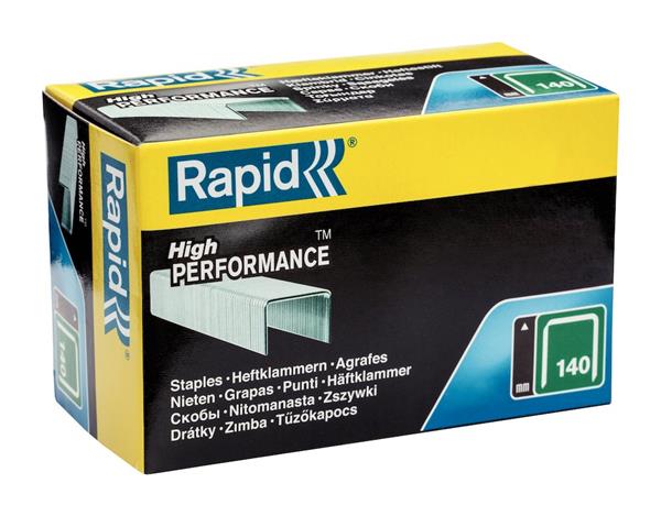 Rapid 140 bredtrådsklamme galvaniseret, 12mm