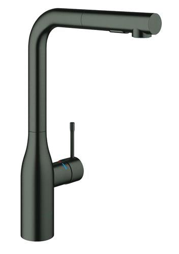 Grohe Essence New køkkenarmatur hard graphite