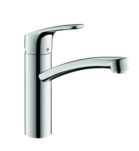 Køkkenarmatur 1-grebs svingtud forkromet 220 mm - hansgrohe