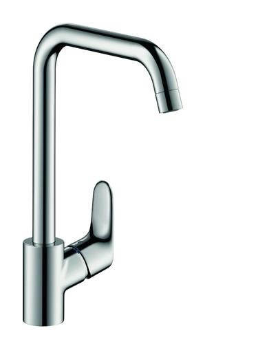 Høj svingtud køkkenarmatur Focus M41 260, 1-grebs, keramisk kartouche, QuickClean - hansgrohe
