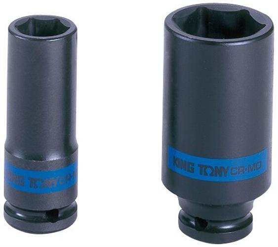 10 mm krafttop 1/2 til møtrikspændere, krom-molybdenstål - King Tony