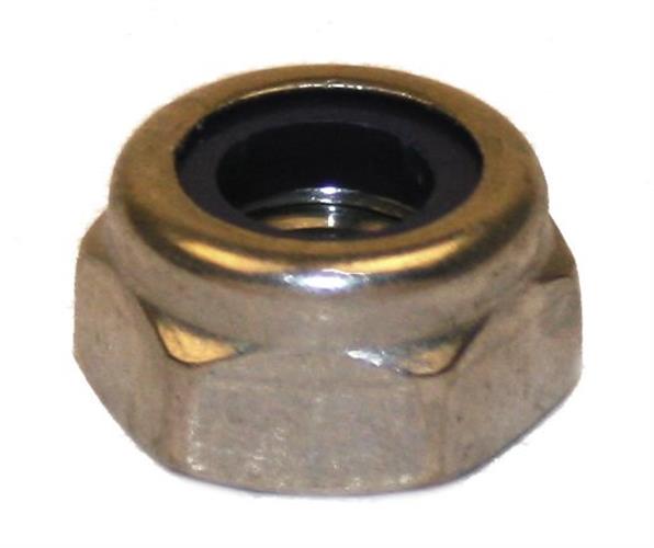 DIN 985 låsemøtrik M6 rustfri A2 - 500stk