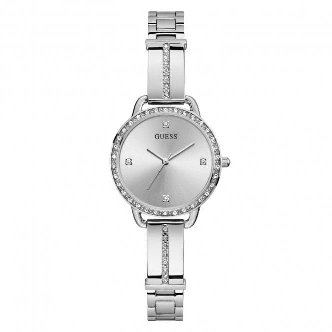 Guess Watches dameur Dress rustfrit stål sølv Gw0022l1