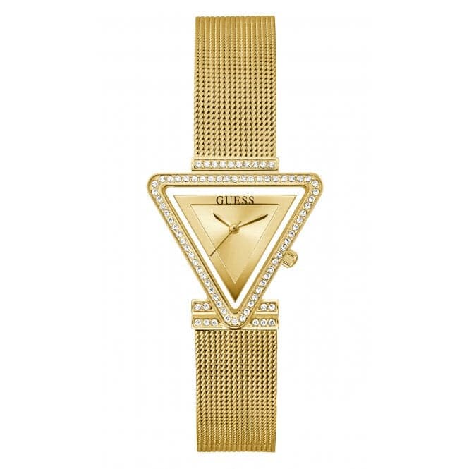 Guess Watches dameur Fame rustfrit stål meshlænke guldfarvet Gw0508l2