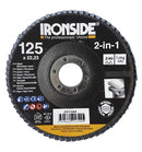 Ironside 2-in-1 lamelrondel konisk