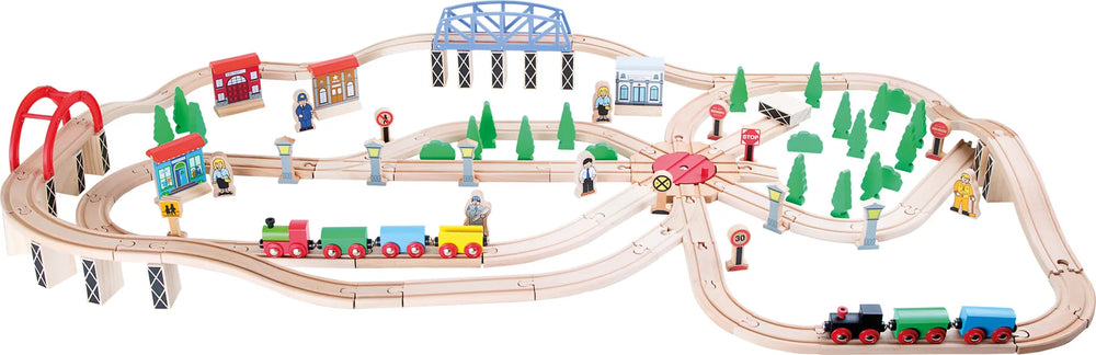 Togbane Træ – Pendler Trafik – small foot