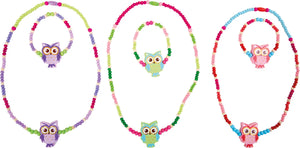 Display Med Smykker (72 Stk) Træ – Ugler – small foot