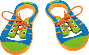 Snørre Sko (2 Stk.) Træ – small foot