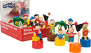 Display (12Stk) Træ – Dansende Pirater – small foot