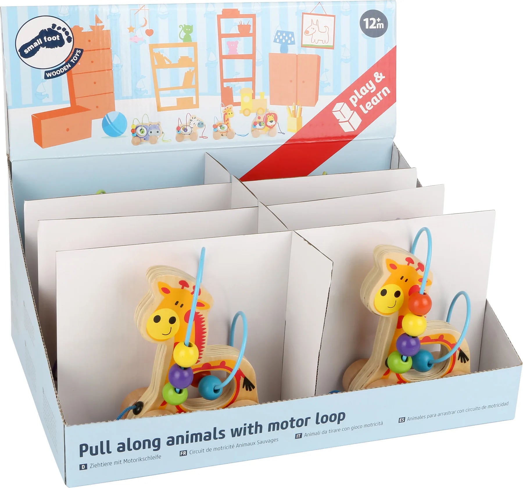 Display Trækdyr Og Aktivitets Loop (8 Stk) – small foot