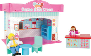 Temaleg Træ – Isbutik med Tilbehør – small foot