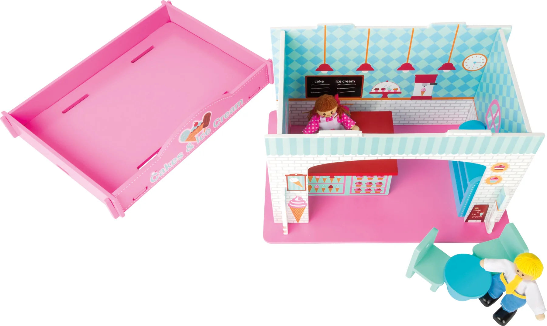 Temaleg Træ – Isbutik med Tilbehør – small foot