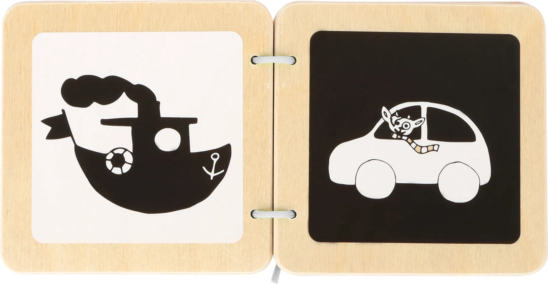 Bog I Træ – Geden Ludwig, Kontraster – small foot