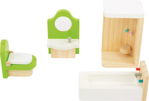 Dukkehusmøbler Træ – Badeværelse – small foot