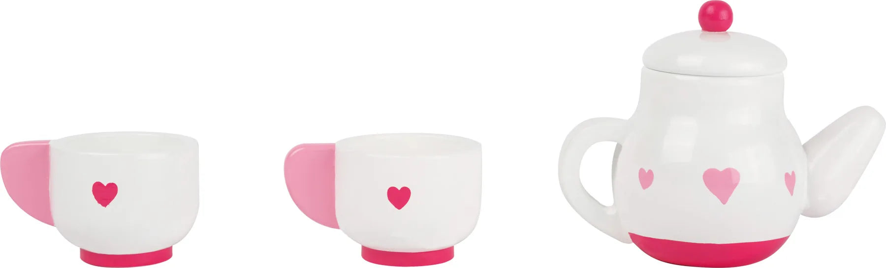 Kaffesæt i FSC-træ 4 dele til dukker, 3+ år – small foot