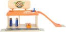 Auto Repair Shop With Petrol Station Træ – small foot