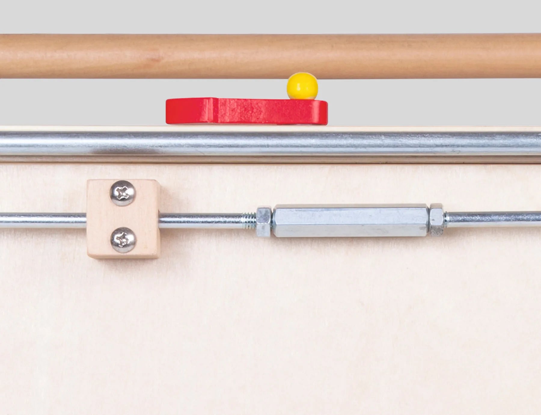 Gå-vogn i træ med opbevaring og gummihjul, 12+måneder – small foot