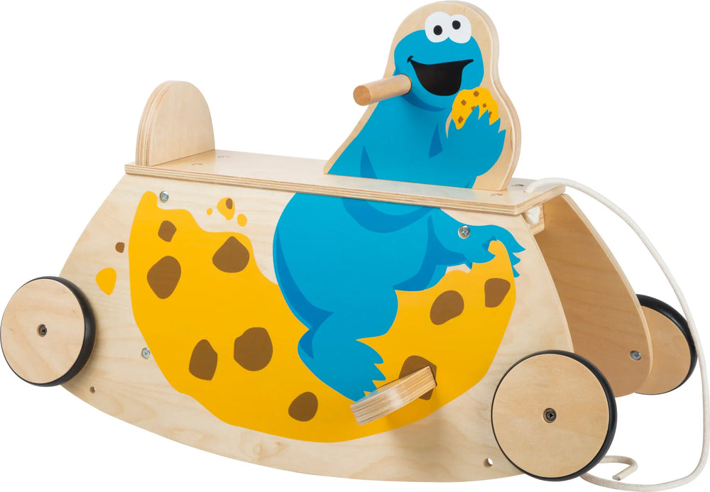 Gyngestol Med Hjul Træ – SESAME STREET – small foot
