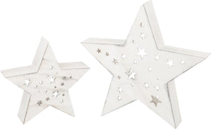 Stjerne Med Led Træ – small foot