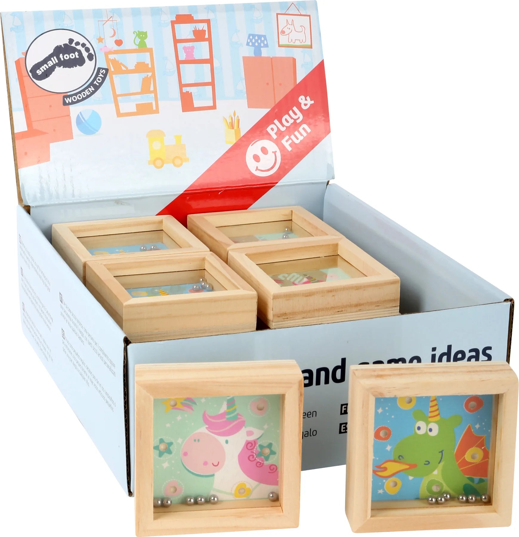 Display Labyrint (18 Stk) Træ – Luna og Merlin – small foot