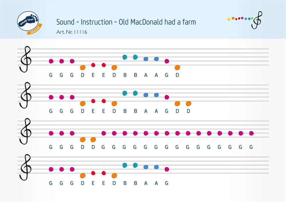 Piano Træ – Sound – small foot