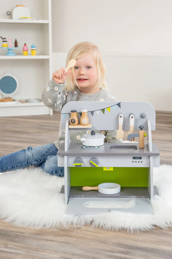 Legekøkken Træ – Kompakt – small foot