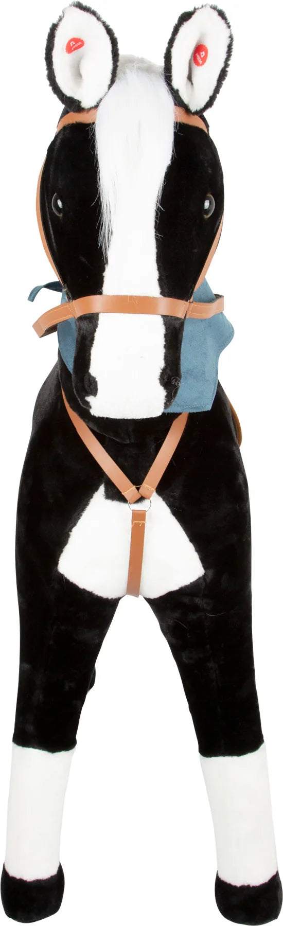 small foot Hest XL med Lyd, Sort