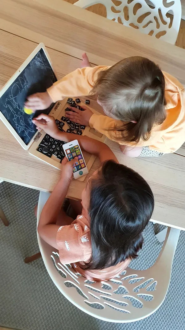 Bærbar Med Magnet Tavle Træ – small foot
