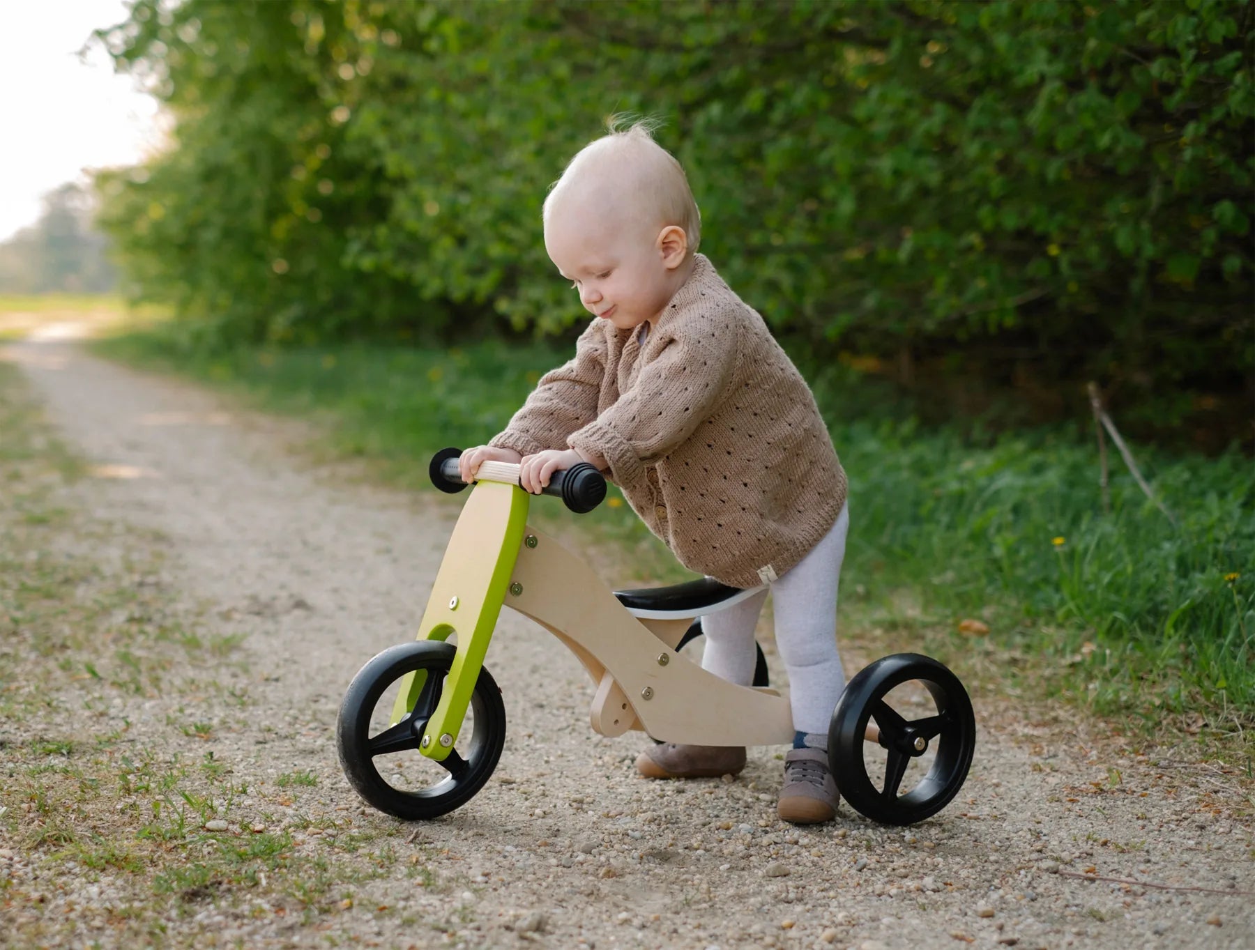 Kombi Trehjulet Træ – small foot