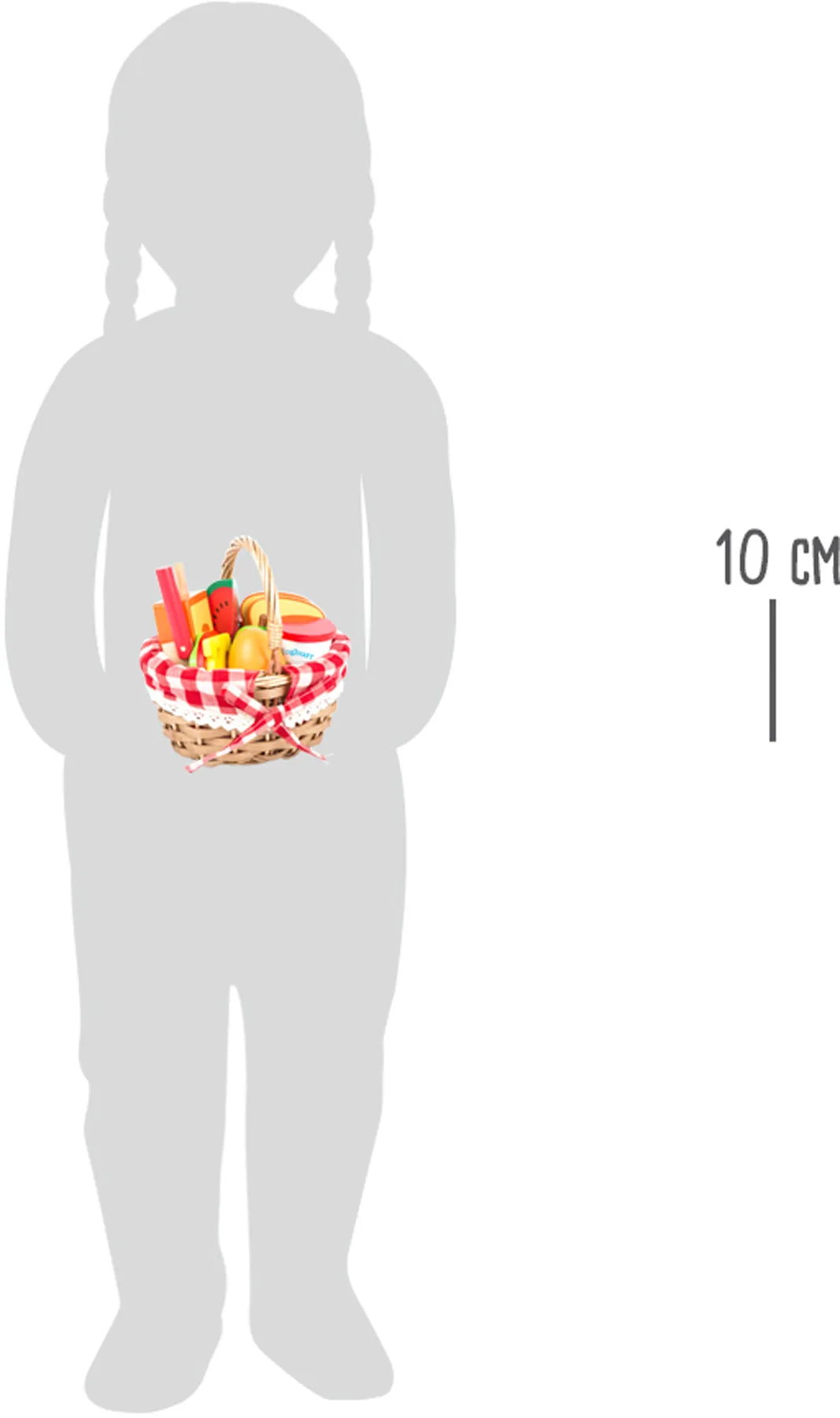 Shopping Kurv Med Frugt Træ – Delbar – small foot