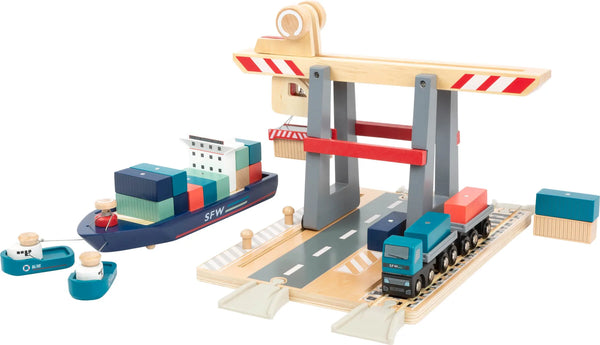 small foot Container Terminal med Tilbehør