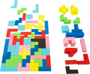 Puslespil træ 114 dele mosaik geometrisk mønster finmotorik 3+ år – small foot