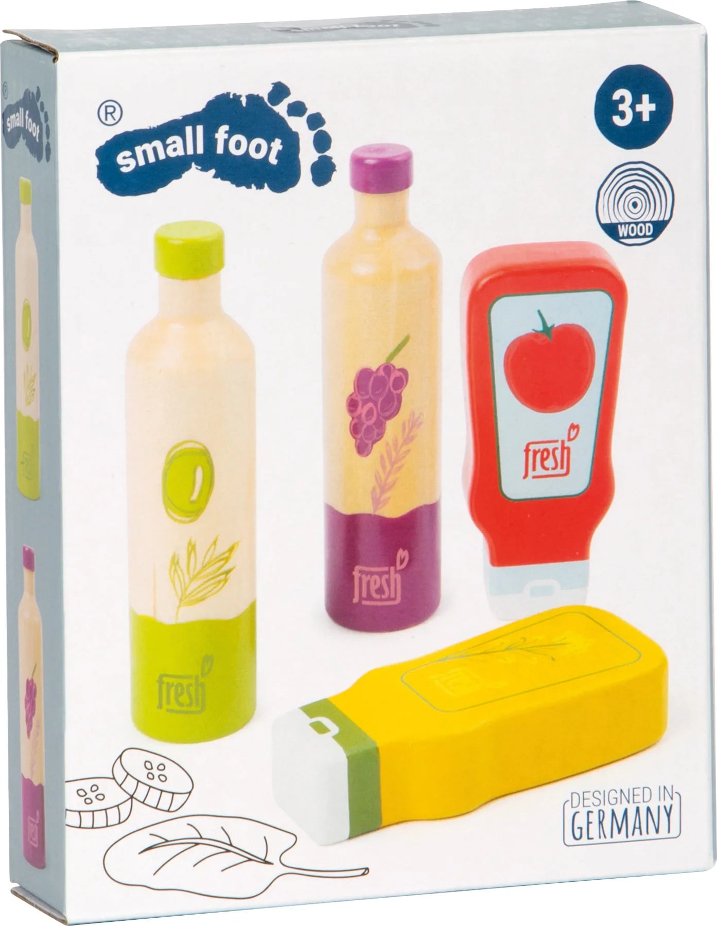 small foot Olie og Sauce Sæt , Fresh
