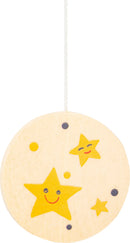 Uro med rumraket og planeter til børneværelse – træ mobil 29x23x49 cm – small foot