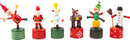 Display Dansende Figur (12 Stk) Træ – Jul – small foot