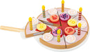 Cuttable Birthday Cake With Candles – small foot