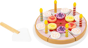 Cuttable Birthday Cake With Candles – small foot