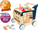 Aktivitets Gåvogn Træ – Hval – small foot