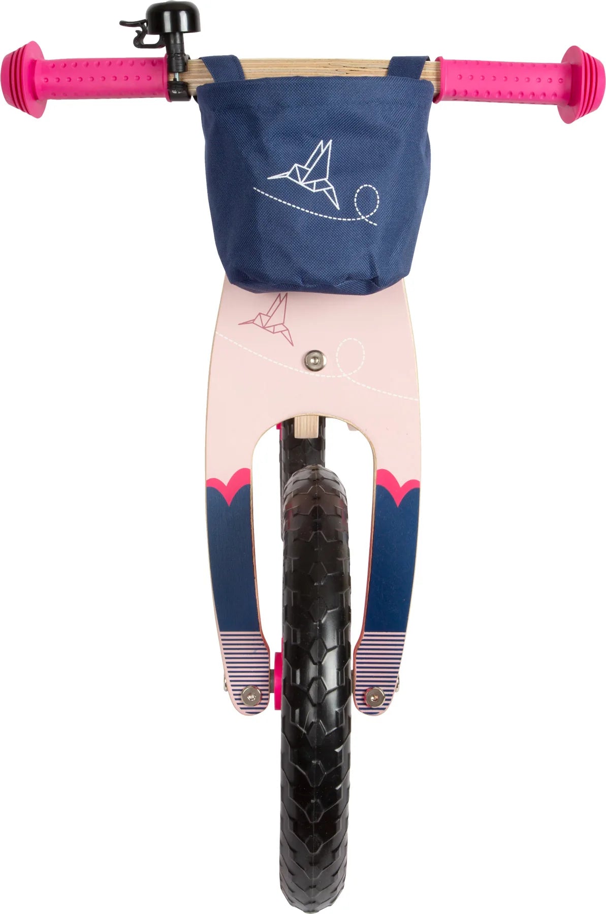 Løbecykel Træ – Kolibri, Rosa – small foot