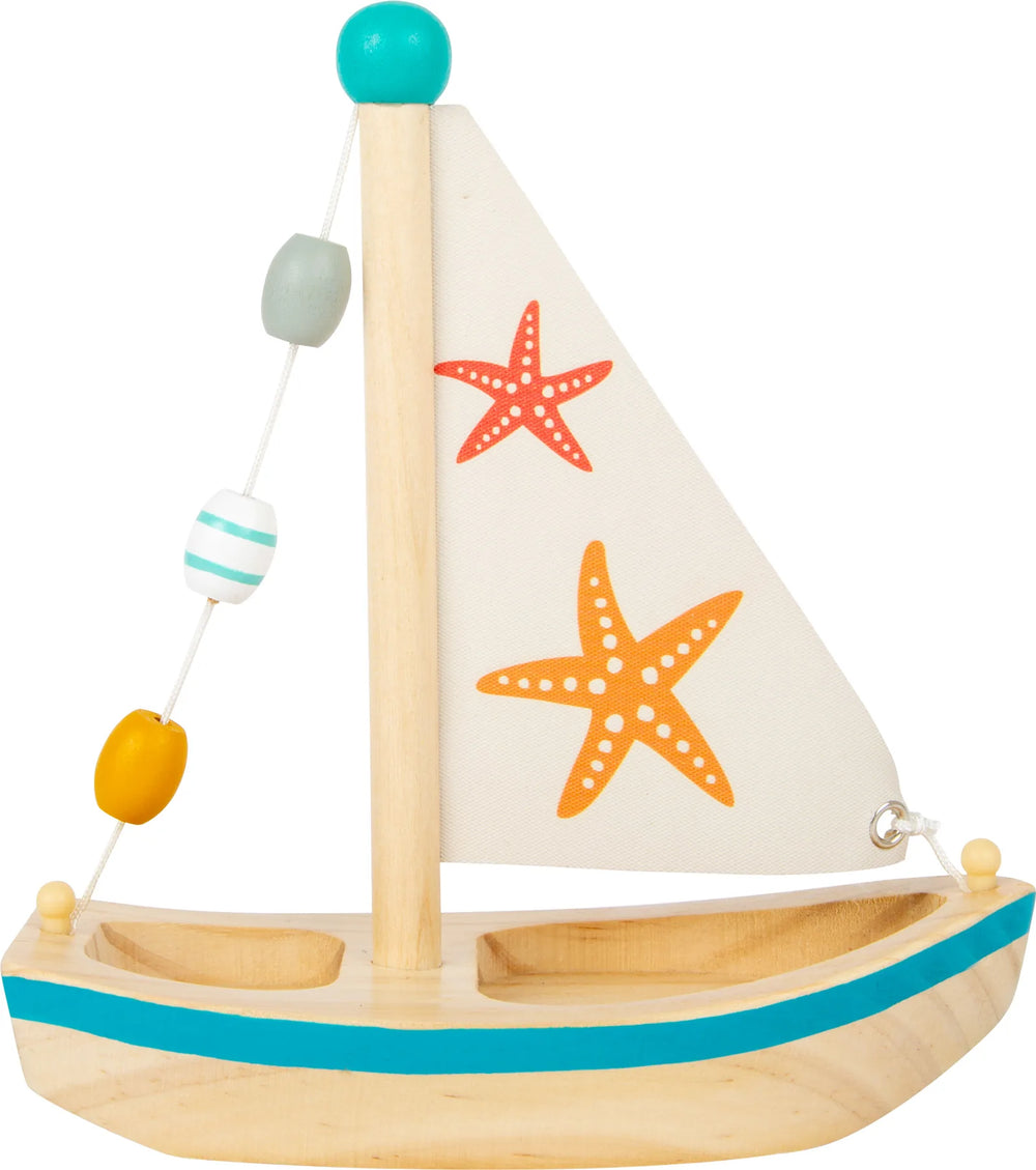 Badelegetøj Træ – Søstjerne Sejlbåd – small foot