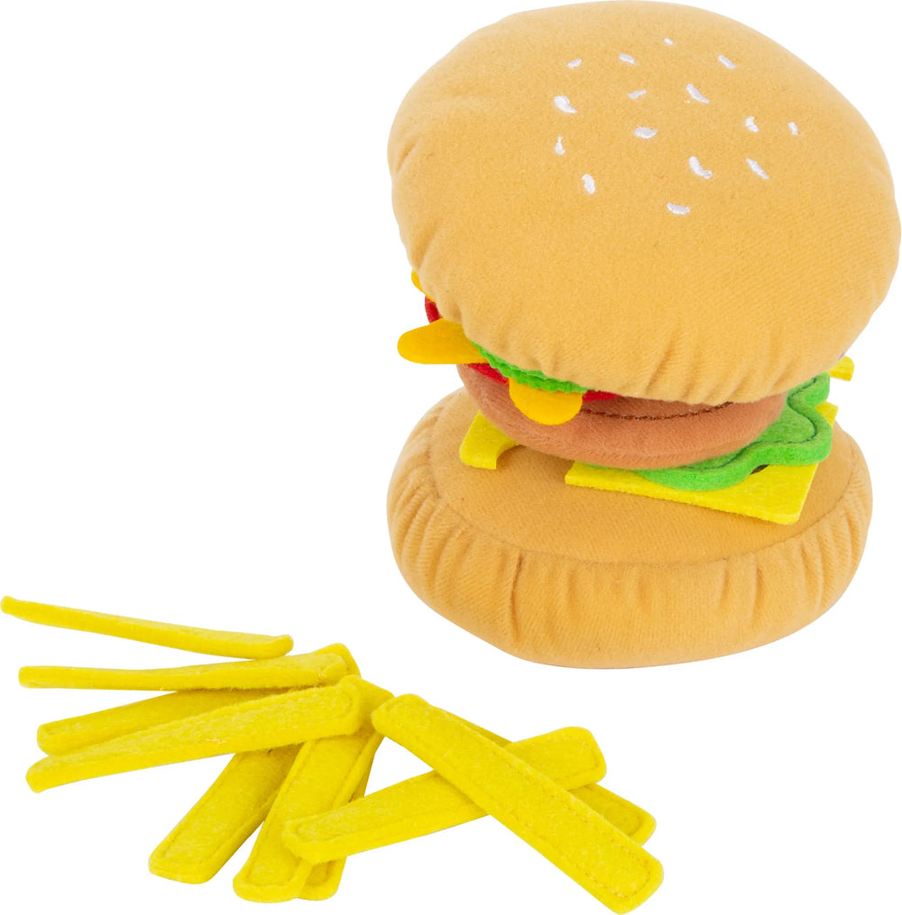 Hamburger Med Pommes Frites – Filt – small foot