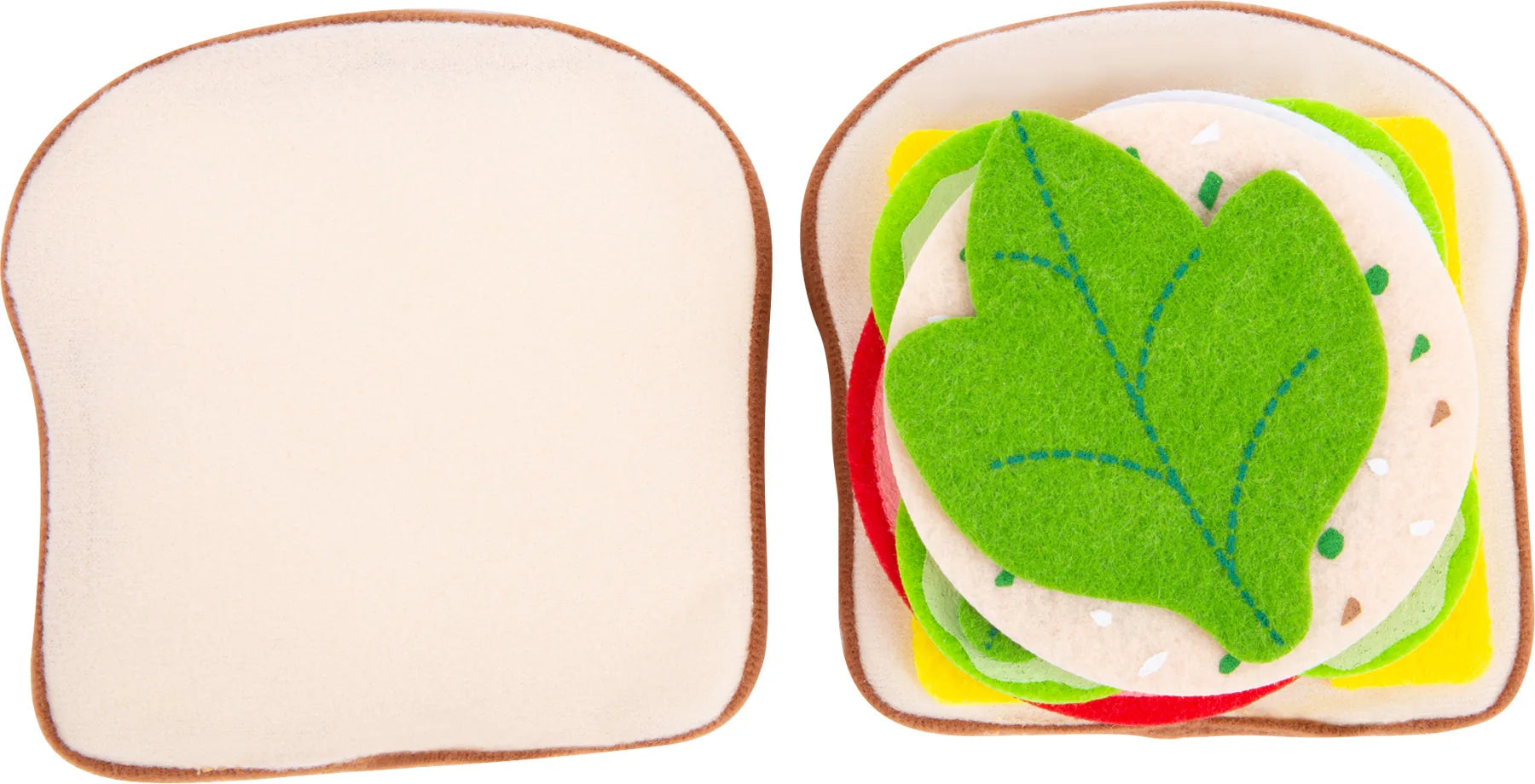 small foot Sandwich, Filt-stof