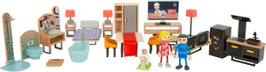 Dukkehus Møbelsæt Træ – Moderne – small foot