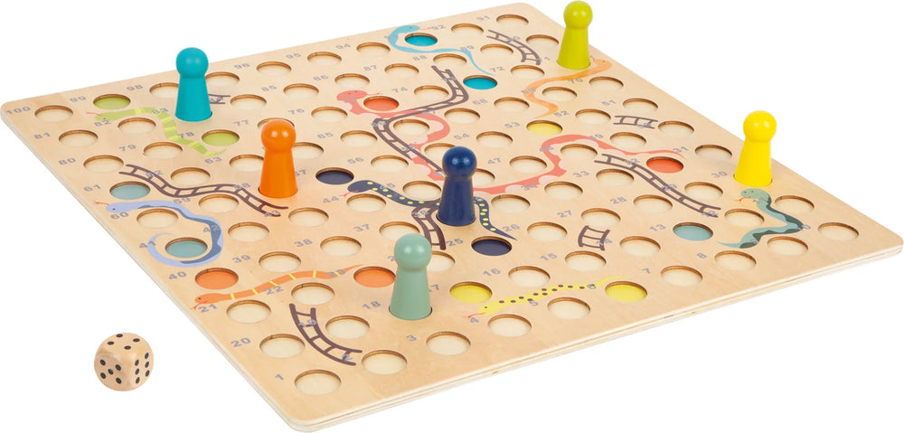 Spil Slange Og Stige Xl Træ – small foot