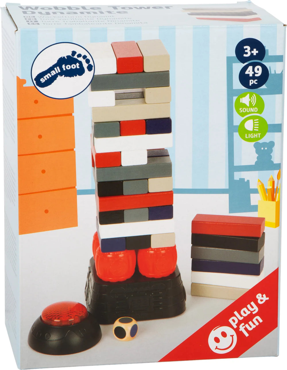 Vakle Tårn Træ – Dynamit – small foot