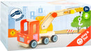 Truck Med Kran Træ – small foot