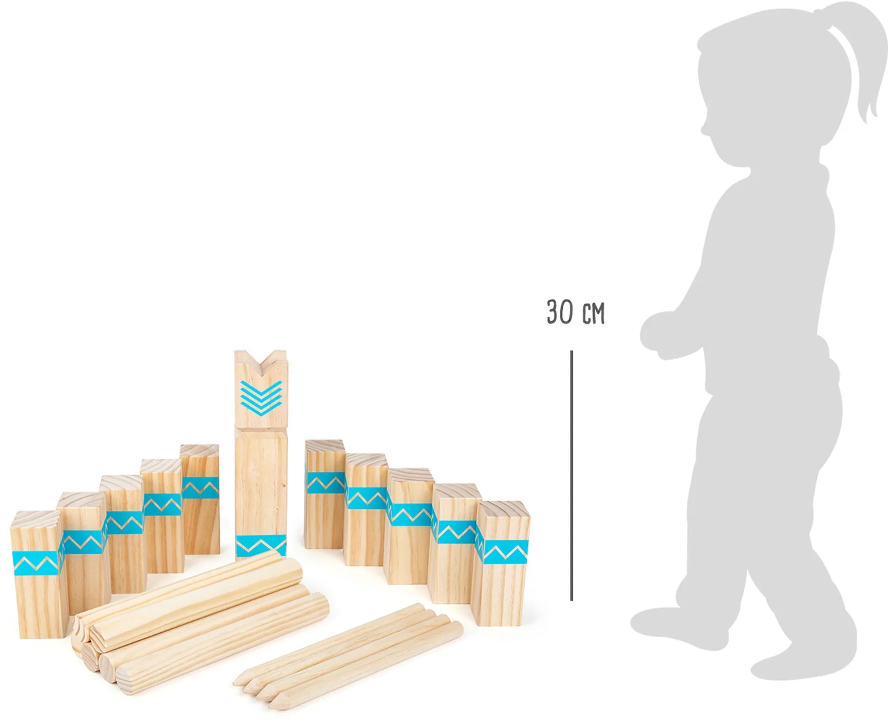 small foot Vikinge Spil, Kubb/Active