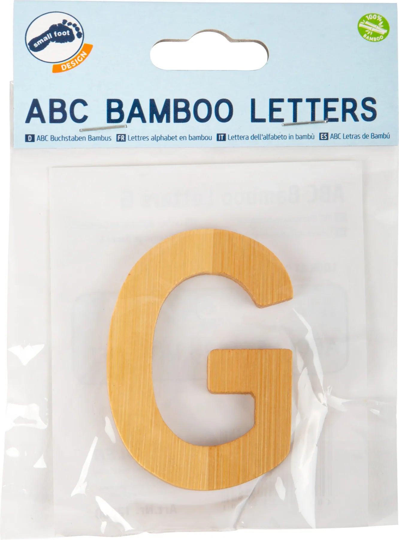 Abc Bogstav G – Bambus – small foot